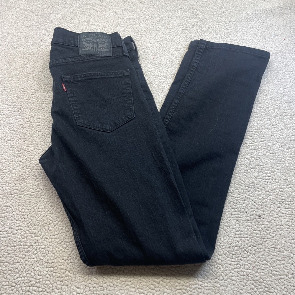 Levi's Jeans Mens 32x34 Black 511 Slim Fit Stretch Denim Classic Five Pocket